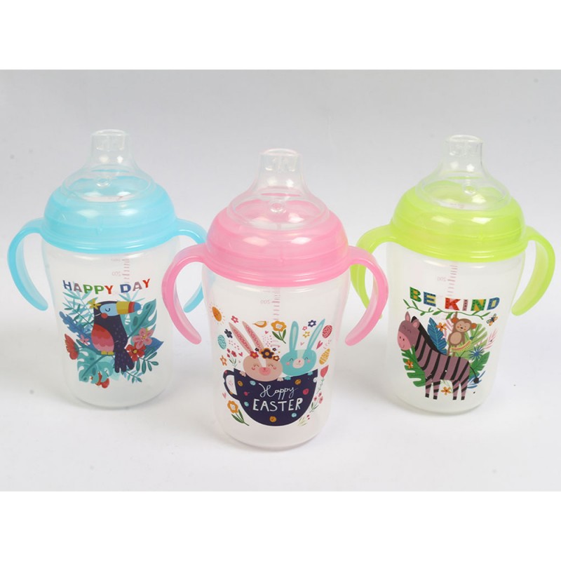 لیوان آبمیوه خوری سوپاپ دار مام لاو mumlove  حجم 350 میلی لیتر