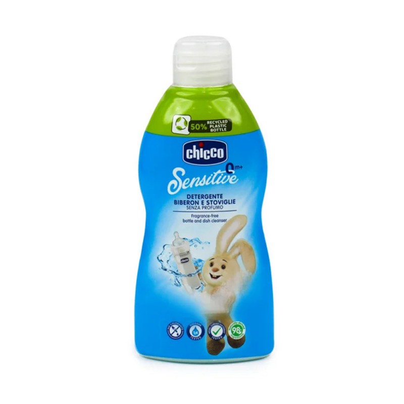 مایع شوینده شیشه شیر و ظروف چیکو Chicco ظرفیت 300 میلی لیتر