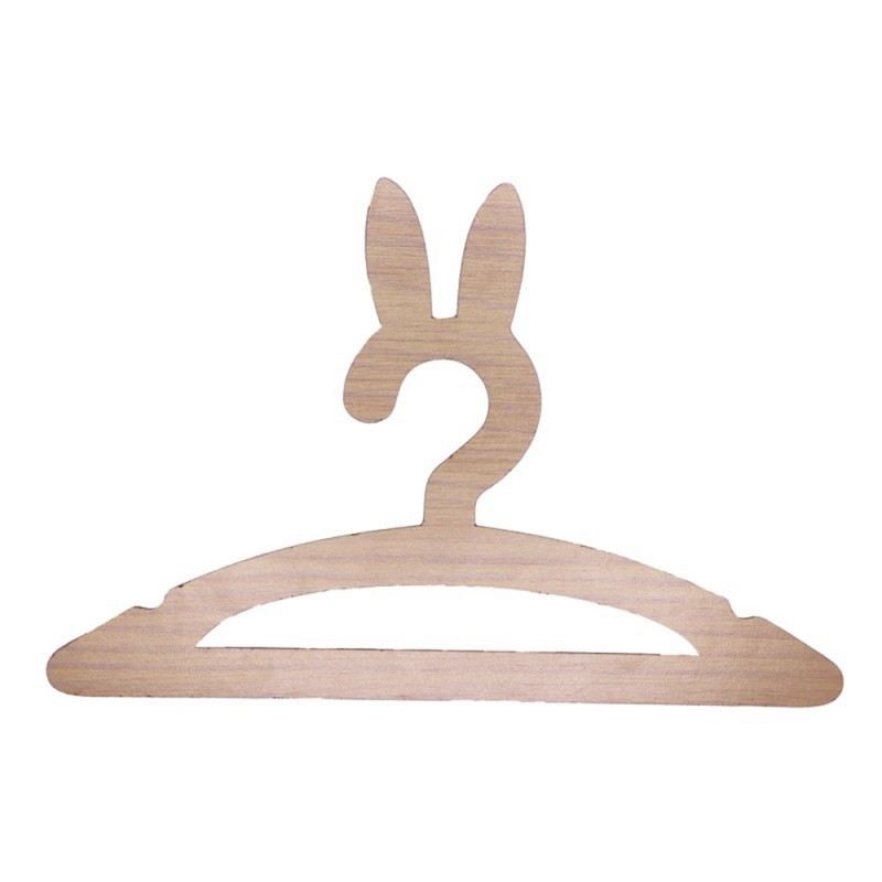 چوب لباسی چوبی کودک طرح گوش خرگوشی