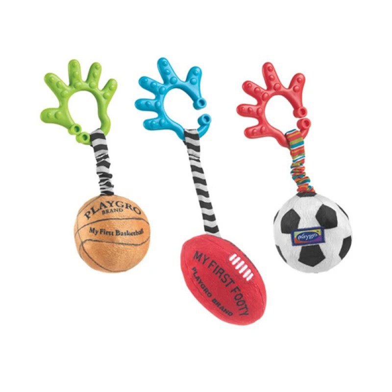 آویز توپ پلی گرو Playgro بسته 3 عددی