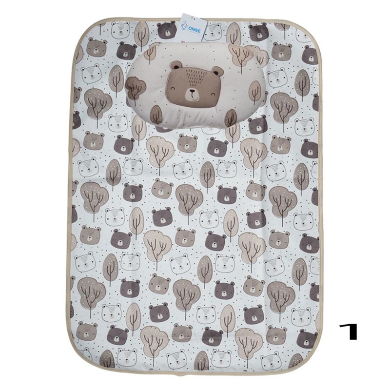 زیرانداز تعویض بالش دار کودک امی Omee