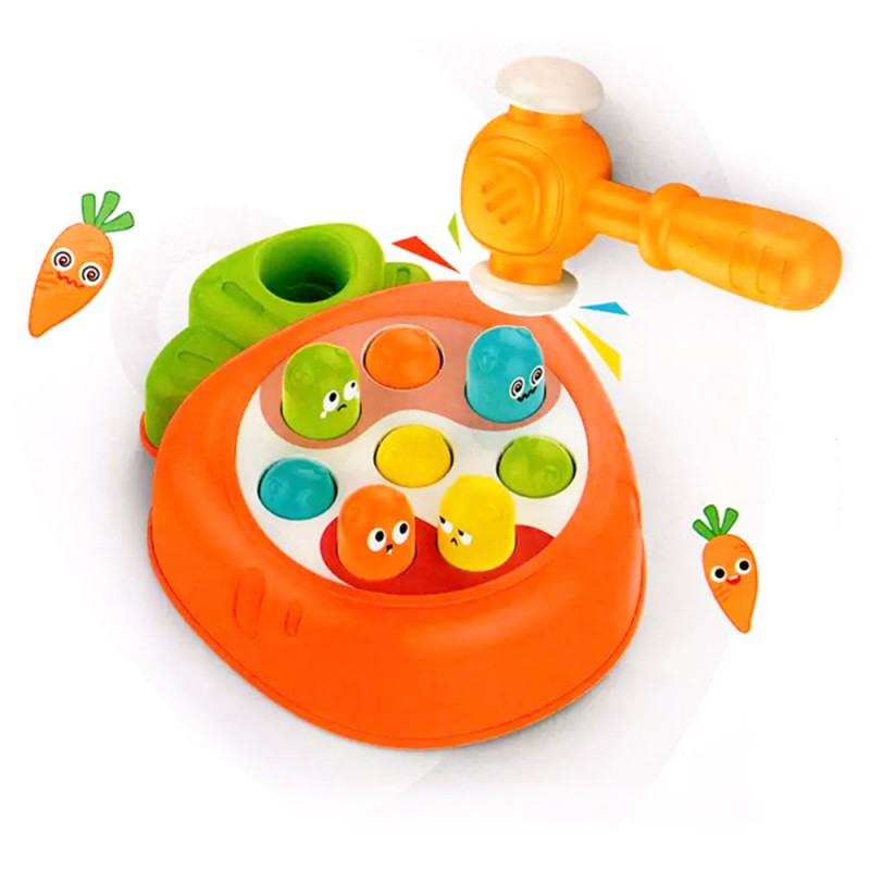 اسباب بازی چکشی طرح  هویج هانگر Huanger  کد 8074