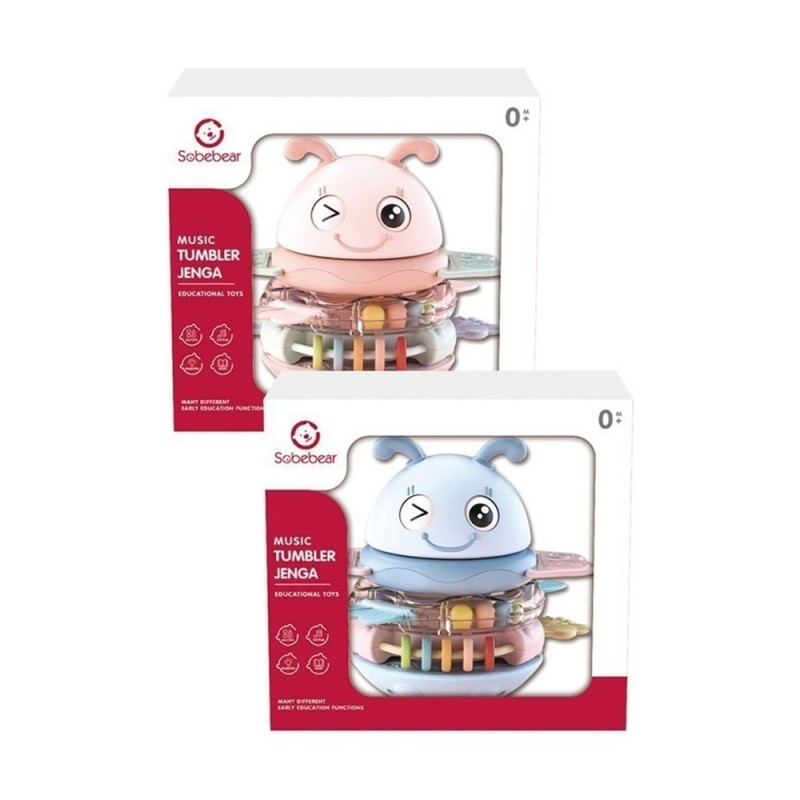 اسباب بازی  رولی پلی موزیکال دندانگیر دار سوببر Sobebear کد 5056