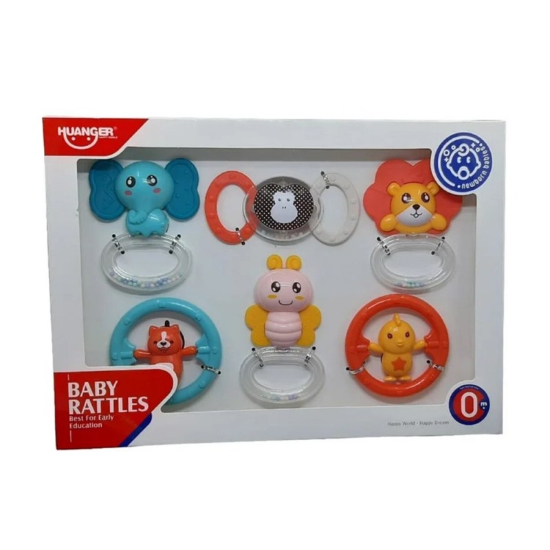 ست جغجغه و دندانگیر هانگر  Huanger کد 132