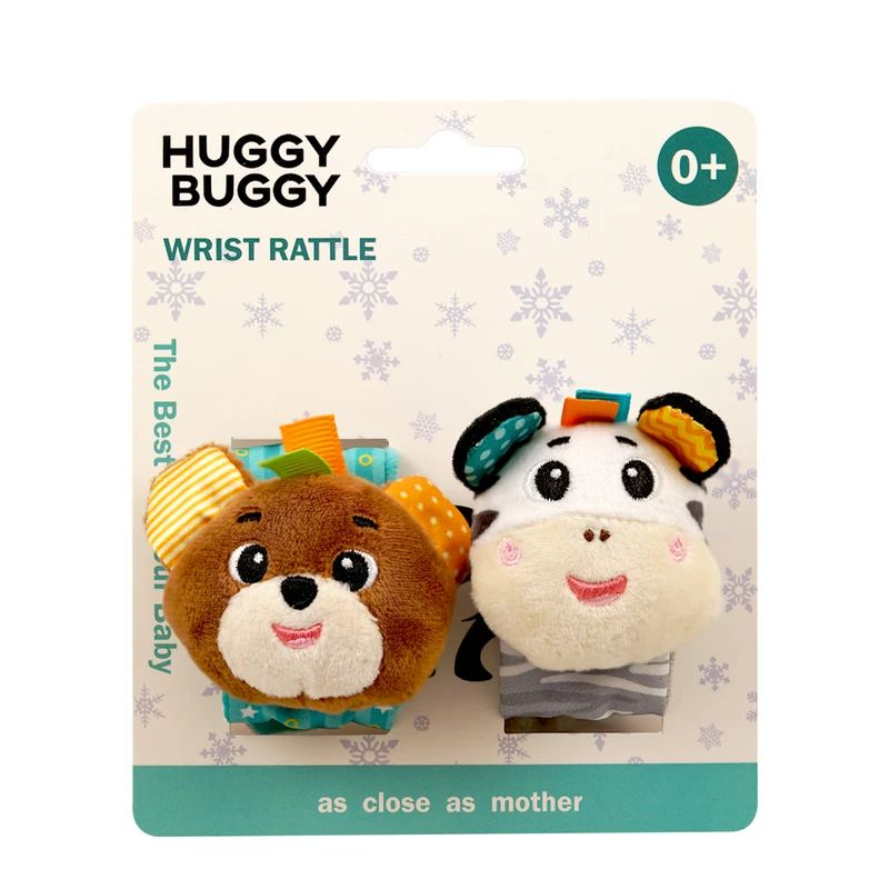 مچبند جغجغه ای نوزاد هاگی باگی  huggy buggy