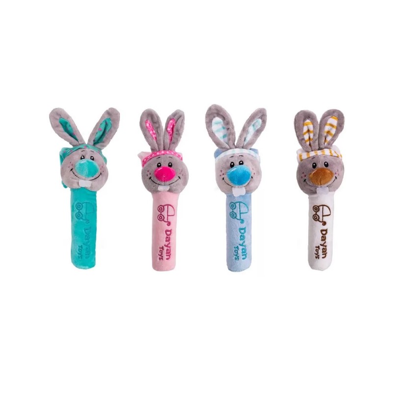 جغجغه سوسیسی  دایان تویز Dayan toys طرح خرگوش