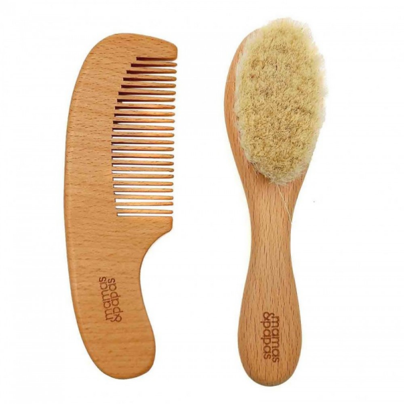 ست شانه و برس نوزاد ماماس پاپاس MAMAS & PAPAS