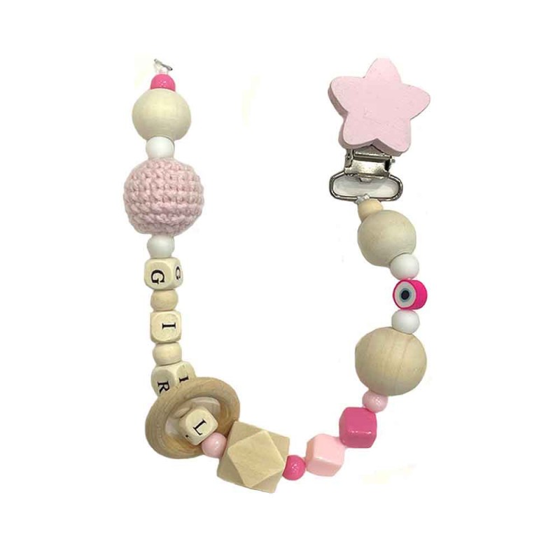 بند پستانک چوبی ببتو Bebetto