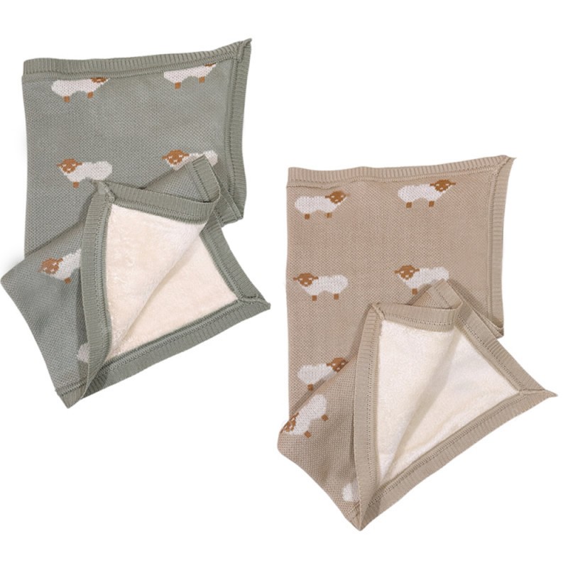 پتو  بافت  کلاهدار  نوزادی  لیزا  Lisa طرح  گوسفند