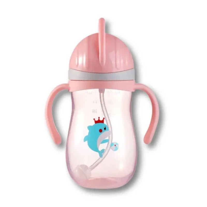 لیوان نی دار 360 درجه کودک هاگی باگی Huggy Buggy