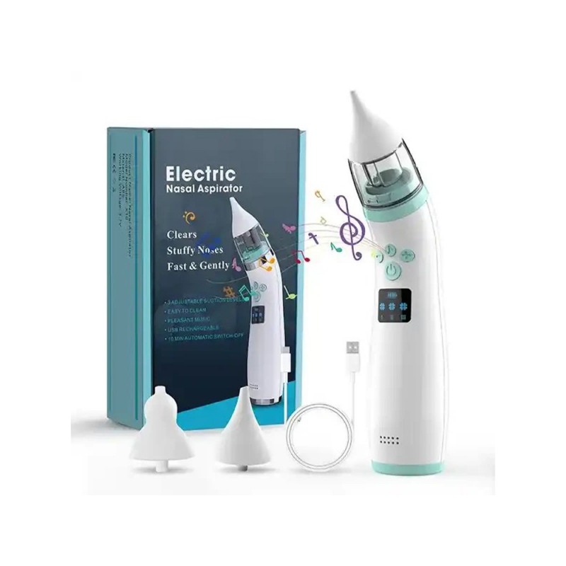 پوآر بینی برقی نوزاد موزیکال همراه با سری یدکی