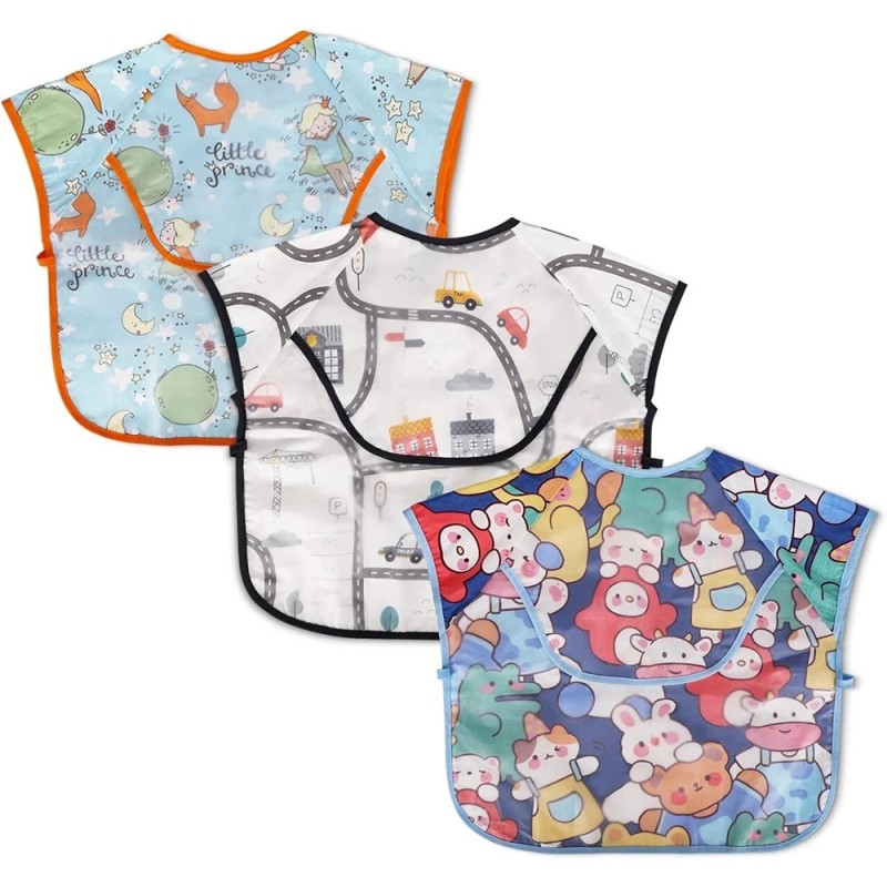 پیشبند آستین حلقه ای کودک