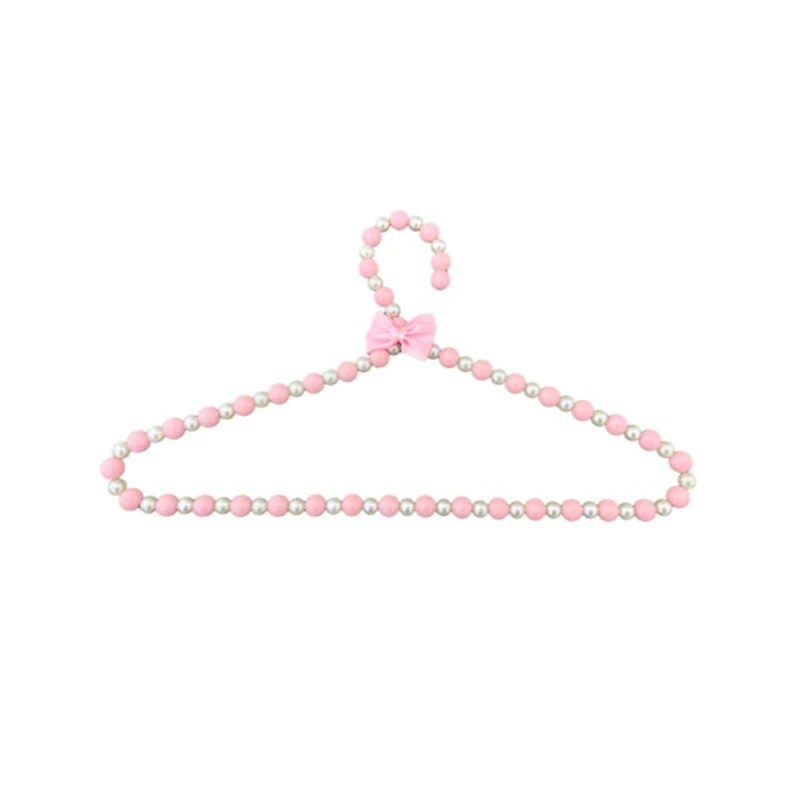 چوب لباسی مرواریدی نوزاد بسته ده عددی