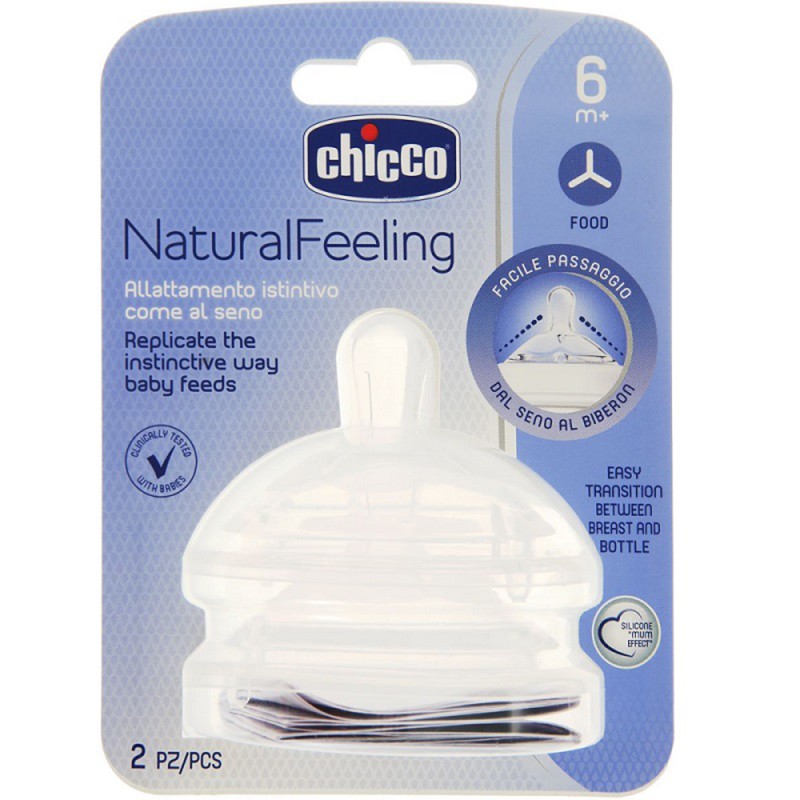 سرشیشه 6+ ماه جریان غلیظ نچرال فیلینگ چیکو Chicco