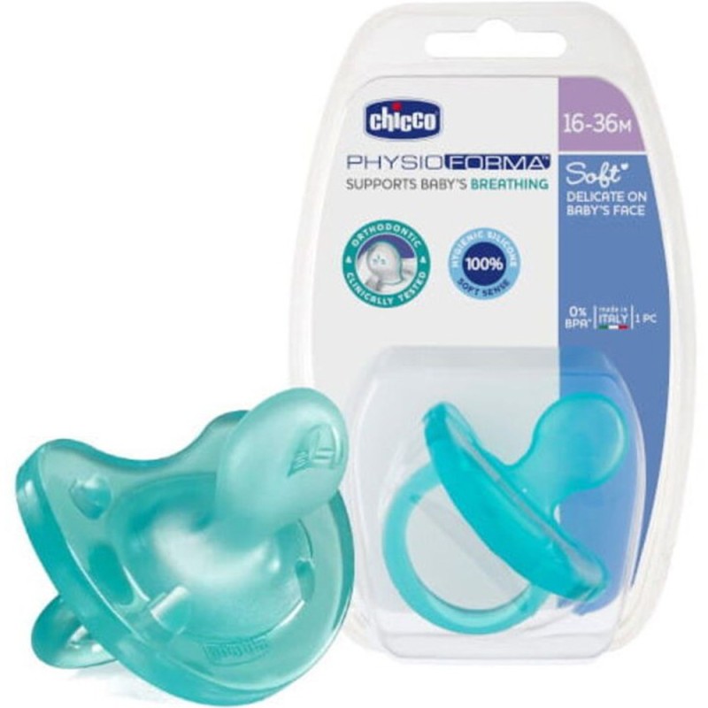 پستانک تمام سیلیکون 36-16 ماه ارتودنسی چیکو Chicco