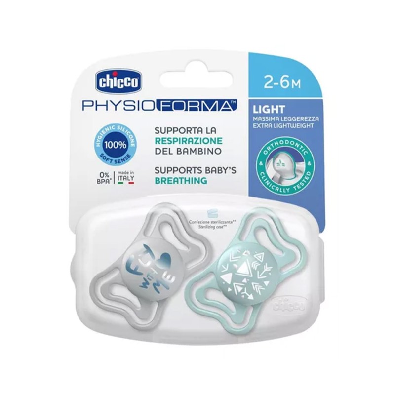 پستانک ارتودنسی 6-2 ماه فیزو فورما  چیکو  Chicco بسته 2 عددی