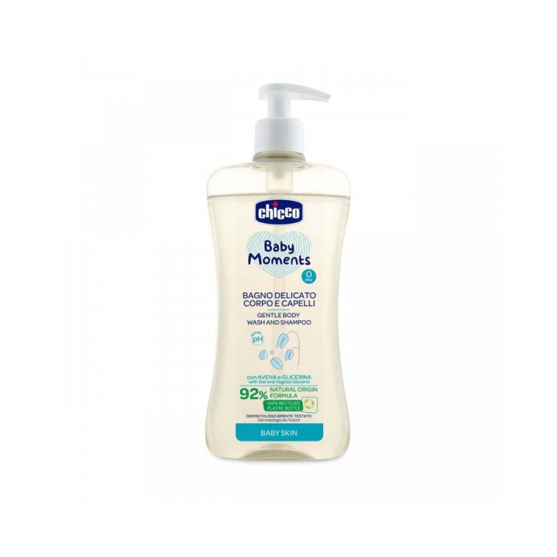 شامپو سر و بدن کودک چیکو  Chicco حجم 500 میلی لیتر