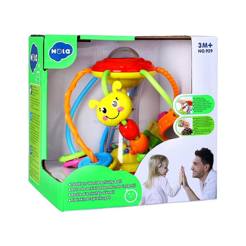 جغجغه طرح توپ هولی تویز  Huile Toys کد 929