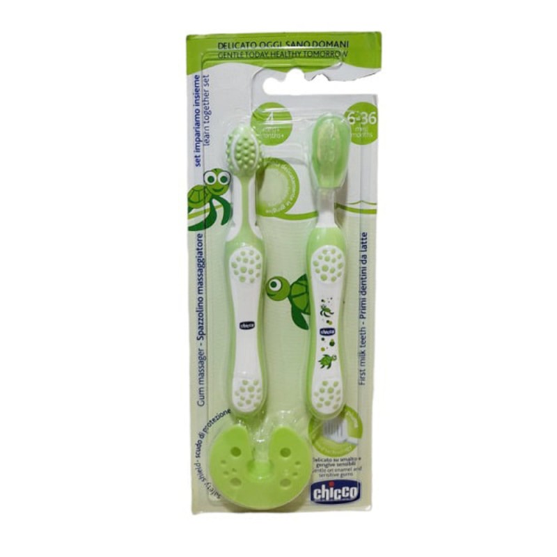 ست مسواک و ماساژور چیکو chicco