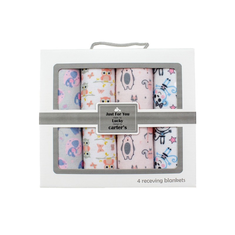 خشک کن نوزاد جعبه ای لاکی کارترز Lucky Carters بسته 4 عددی