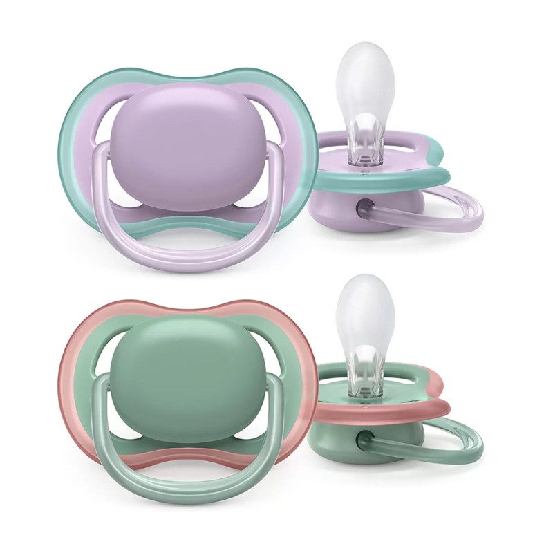 پستانک ارتودنسی  18-6 ماه فیلیپس اونت Philips Avent بسته دو عددی  SCF085/16