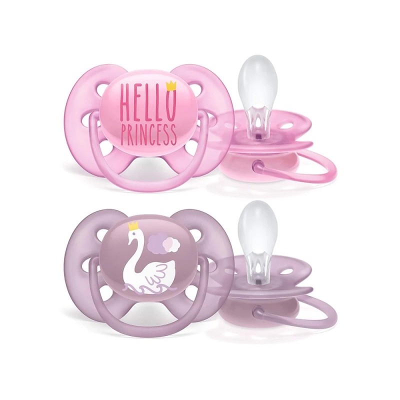 پستانک ارتودنسی 18-6 ماه فیلیپس اونت Philips Avent بسته دو عددی  SCF228/01