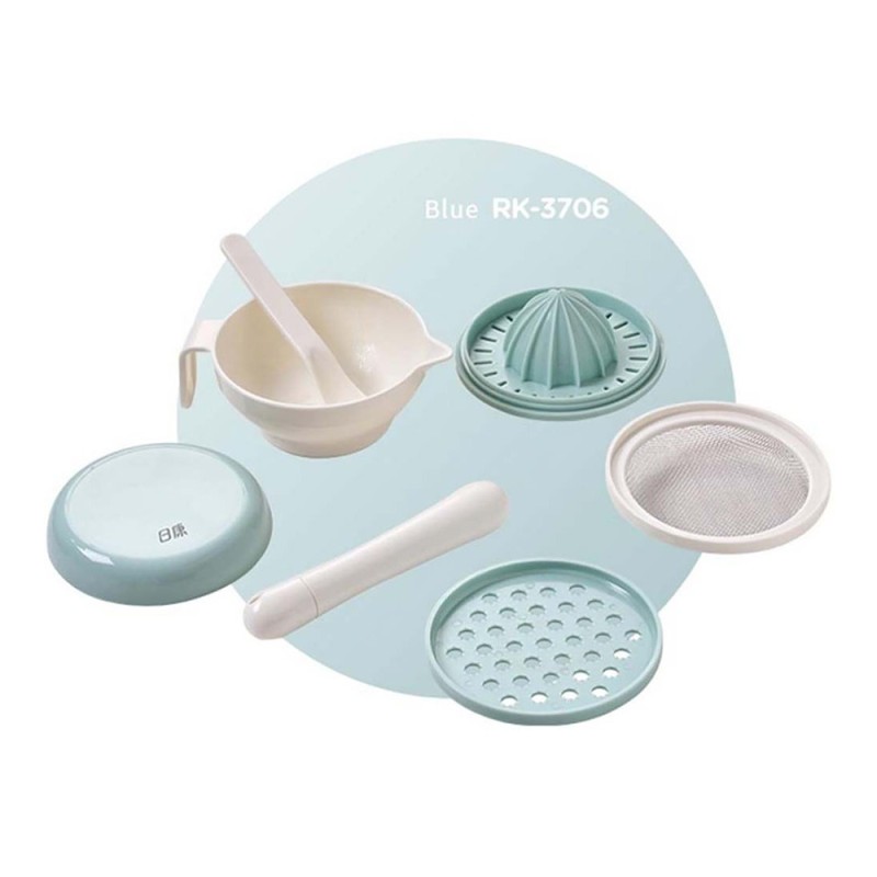 ست هفت تکه غذا ساز دستی کودک رووکو Rovco