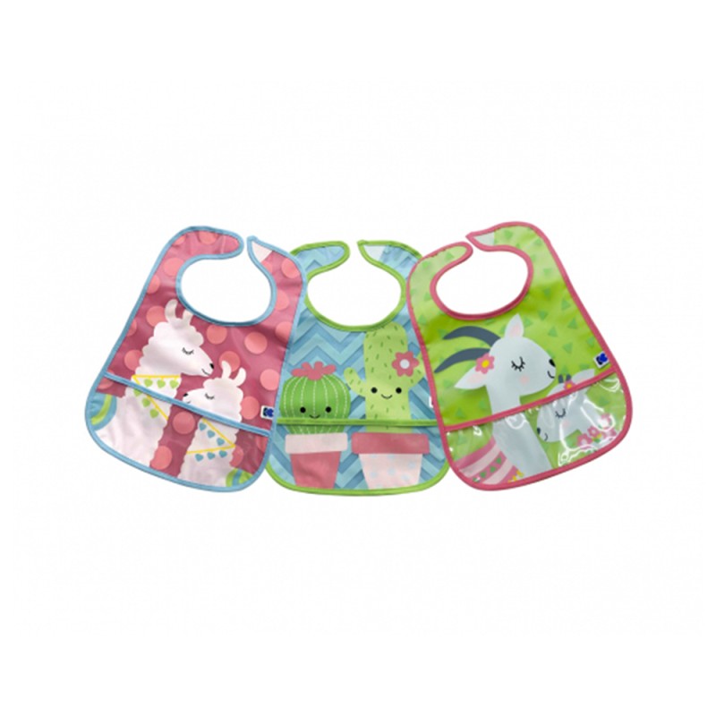 پیشبند کاسه ای کودک  کیکابو Kikkaboo بسته 3 عددی