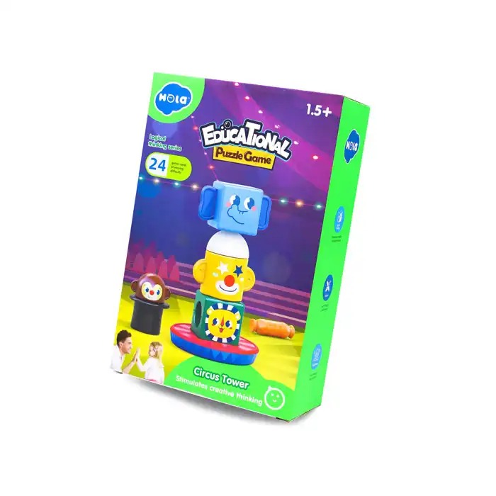 اسباب بازی برج سیرک هولی تویز HuileToys کد 7981