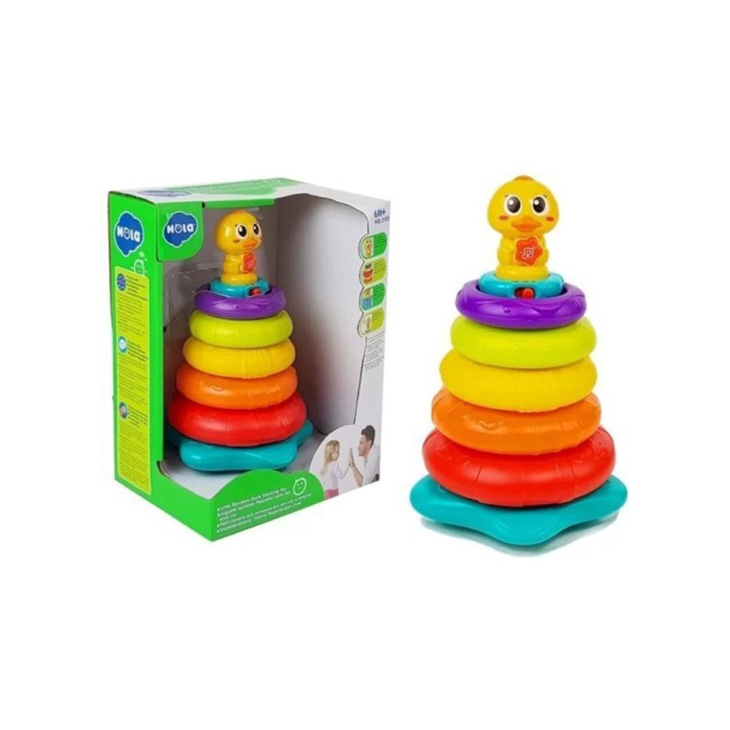 اسباب بازی حلقه هوش موزیکال هولی تویز Huile Toys کد 2101