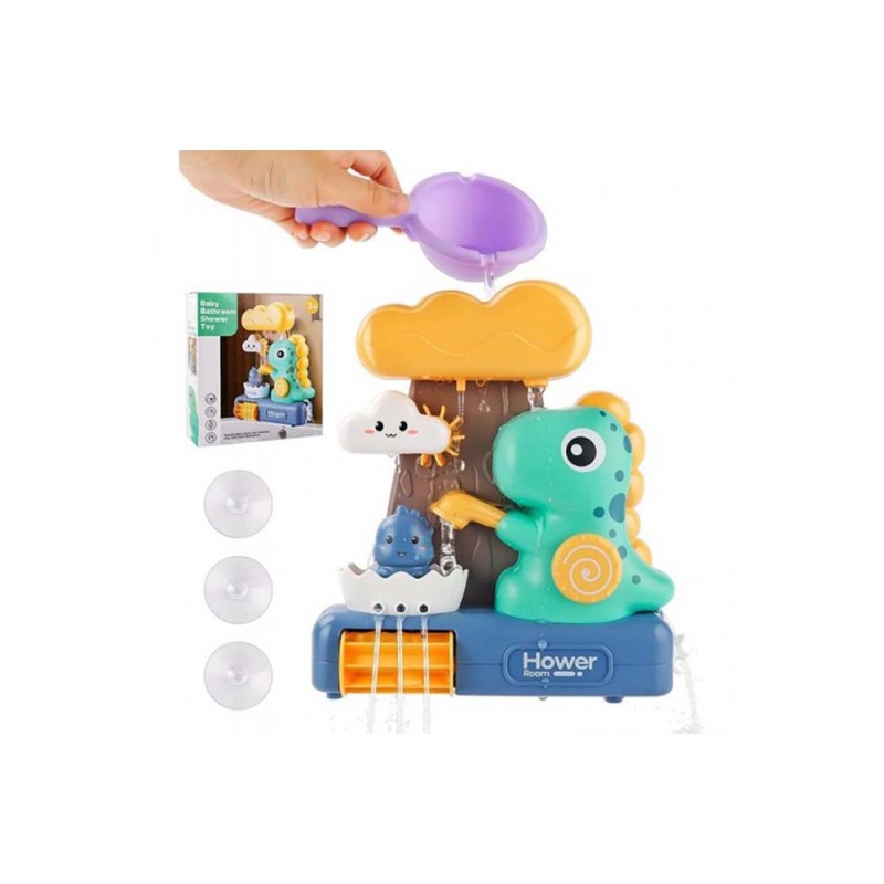 اسباب بازی حمام طرح دایناسور