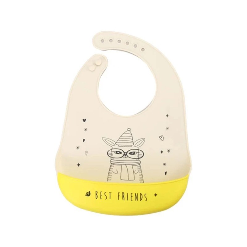 پیشبند تمام سیلیکونی کاسه دار کودک