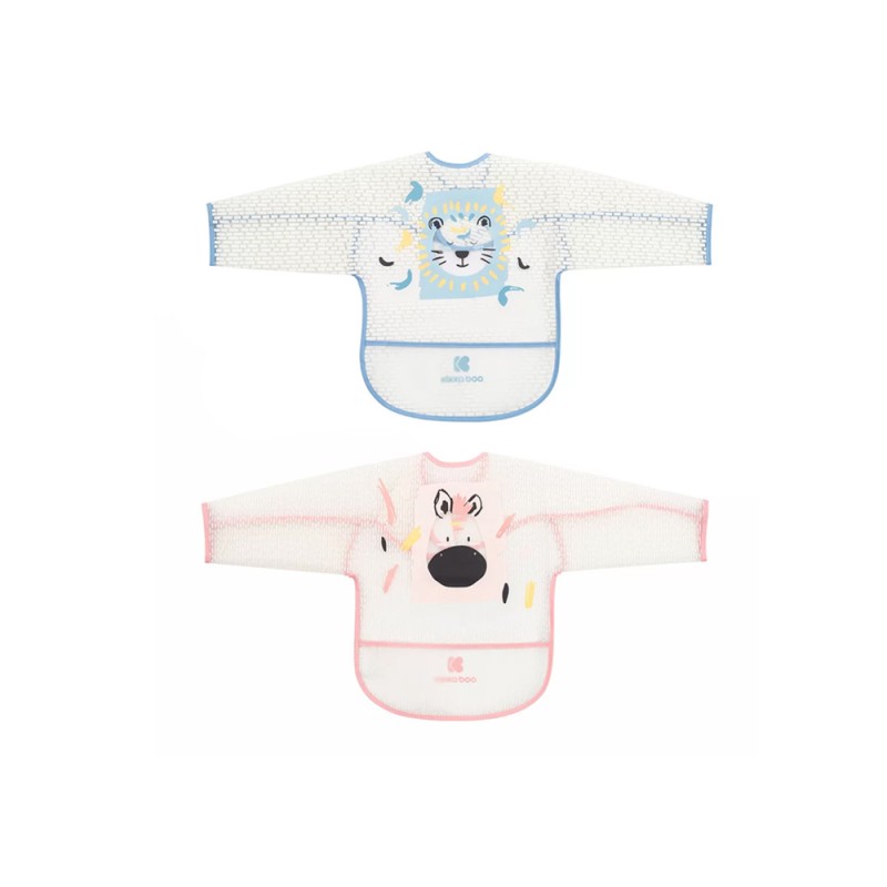 پیشبند مشمایی آستین دار نوزاد کیکابو Kikkaboo