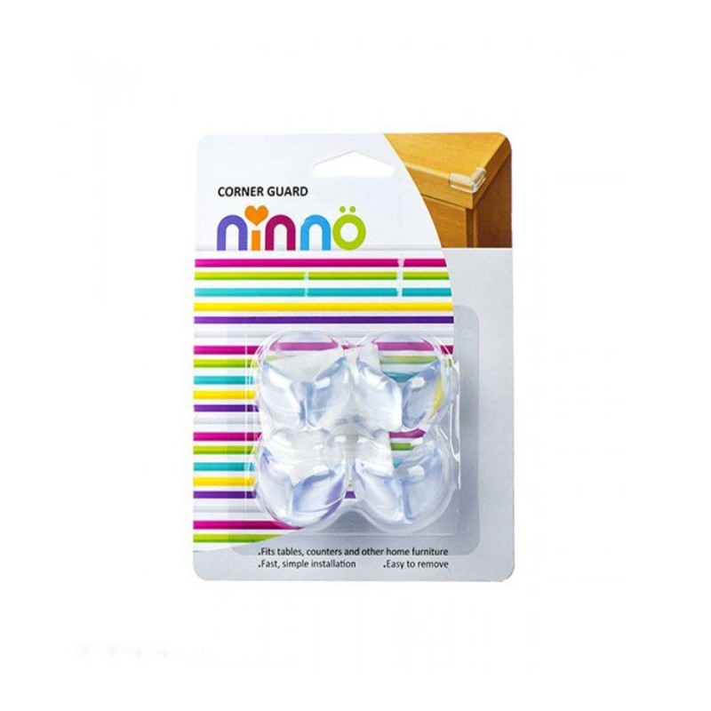 محافظ گوشه گرد نینو Ninno بسته ۴ عددی