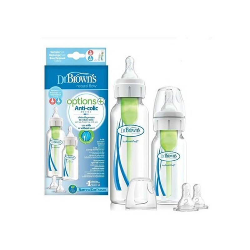 شیشه شیر دو عددی 120 و 250 میلی لیتری دکتر براون DR BROWN’S