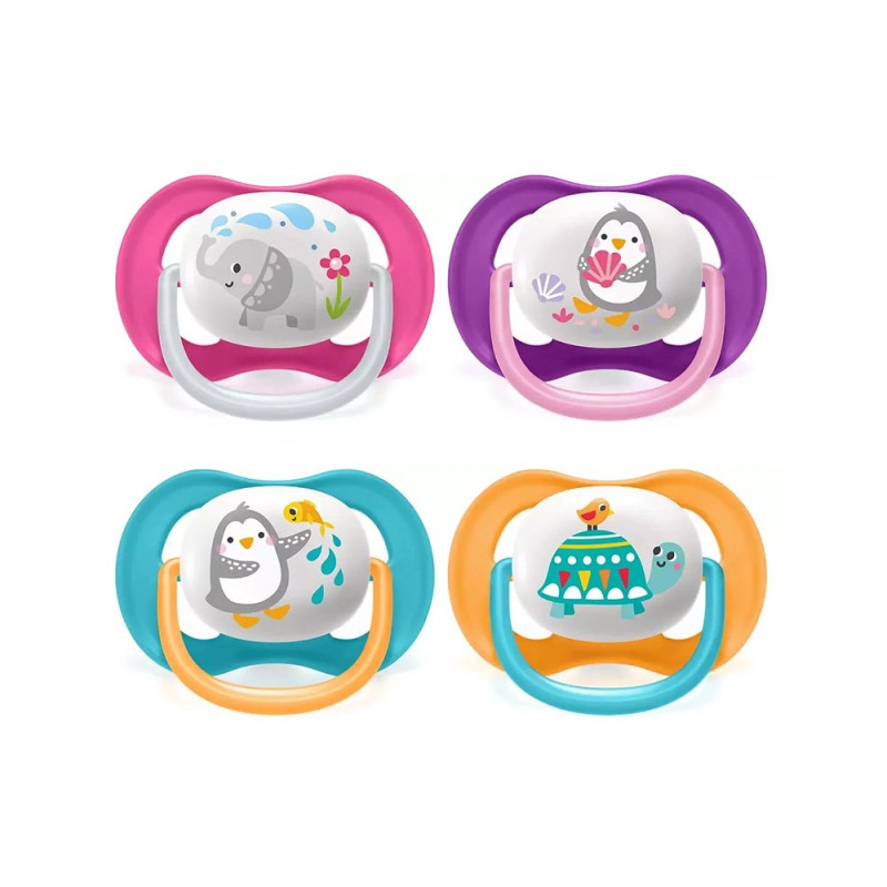 پستانک ارتودنسی  18-6 ماه فیلیپس اونت Philips Avent بسته دو عددی  SCF080/08