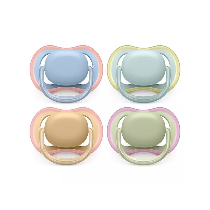 پستانک ارتودنسی 6-0 ماه فیلیپس اونت Philips Avent بسته دو عددی  SCF085/11