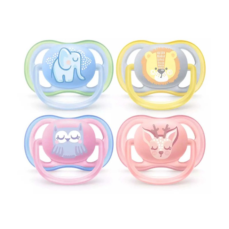 پستانک ارتودنسی 6-0 ماه فیلیپس اونت Philips Avent بسته دو عددی SCF085/05