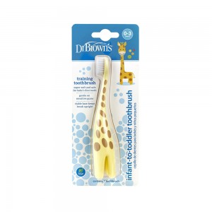 مسواک 0 تا 3 سال دکتر بروان dr brown طرح زرافه