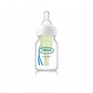 شیشه شیر طلقی 0+ ماه دکتر براون Dr Browns ظرفیت 60 میلی لیتر