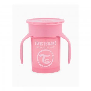 لیوان دسته دار 6+ ماه تویست شیک Twistshake ظرفیت 230 میلی لیتر