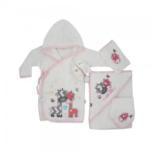 ست حوله نوزاد 5 تکه مادرکر Mothercare طرح زرافه