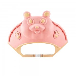 کلاه حمام نوزاد سیلیکونی طرح خرس