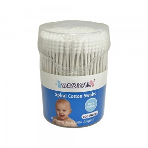 گوش پاک کن نوزاد بی بی سیل Babisil بسته 200 عددی