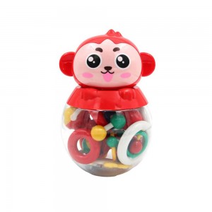 پک جغجغه نوزاد طرح میمون  بسته 10 عددی