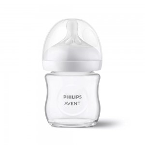 شیشه شیر پیرکس 1+ ماه نچرال فیلیپس اونت PHILIPS AVENT ظرفیت 240 میلی لیتر