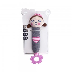 جغجغه سوسیسی دندان گیر دار بیبی فور لایف  Baby4Life