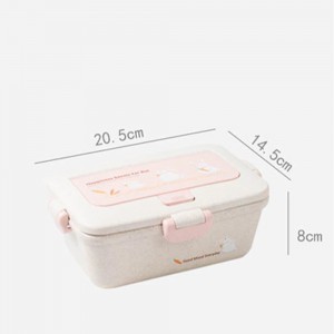 ظرف غذاخوری خرگوش سه تکه بامبو لانچ باکس  Lunchbox