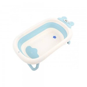 وان حمام نوزاد آکاردئونی دماسنج دار طرح خرگوش