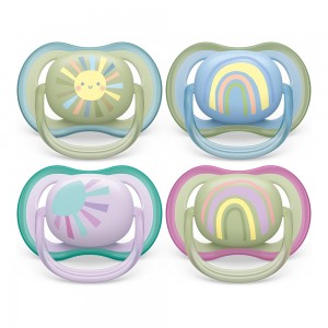 پستانک ارتودنسی 6-0 ماه فیلیپس اونت Philips Avent بسته دو عددی کد SCF085/30